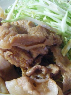 薄切り豚肉で簡単しょうが焼き-レシピのメイン写真