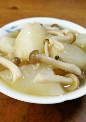 蕪ときのこのとろとろ煮-レシピのメイン写真