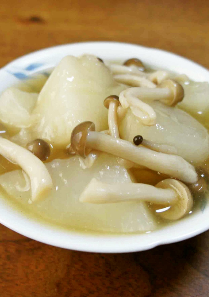 蕪ときのこのとろとろ煮-レシピのメイン写真