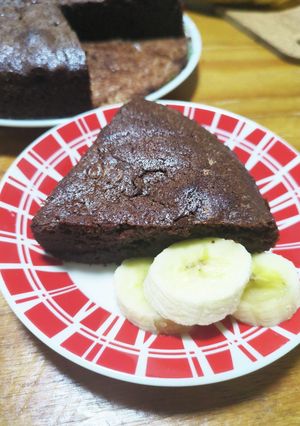 板チョコで作るふわふわガトーショコラ♡-レシピのメイン写真