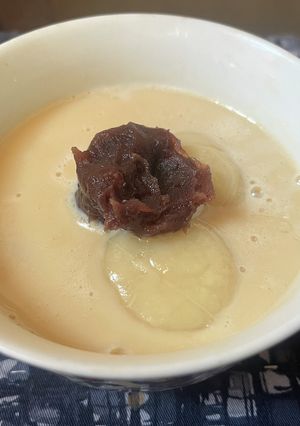 ピーナッツバタークリームしるこ-レシピのメイン写真