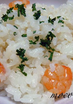 めっちゃ簡単！海老ピラフ-レシピのメイン写真