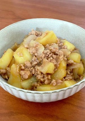 じゃがいものそぼろ煮-レシピのメイン写真