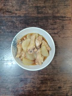 大根と手羽元の煮物。-レシピのメイン写真
