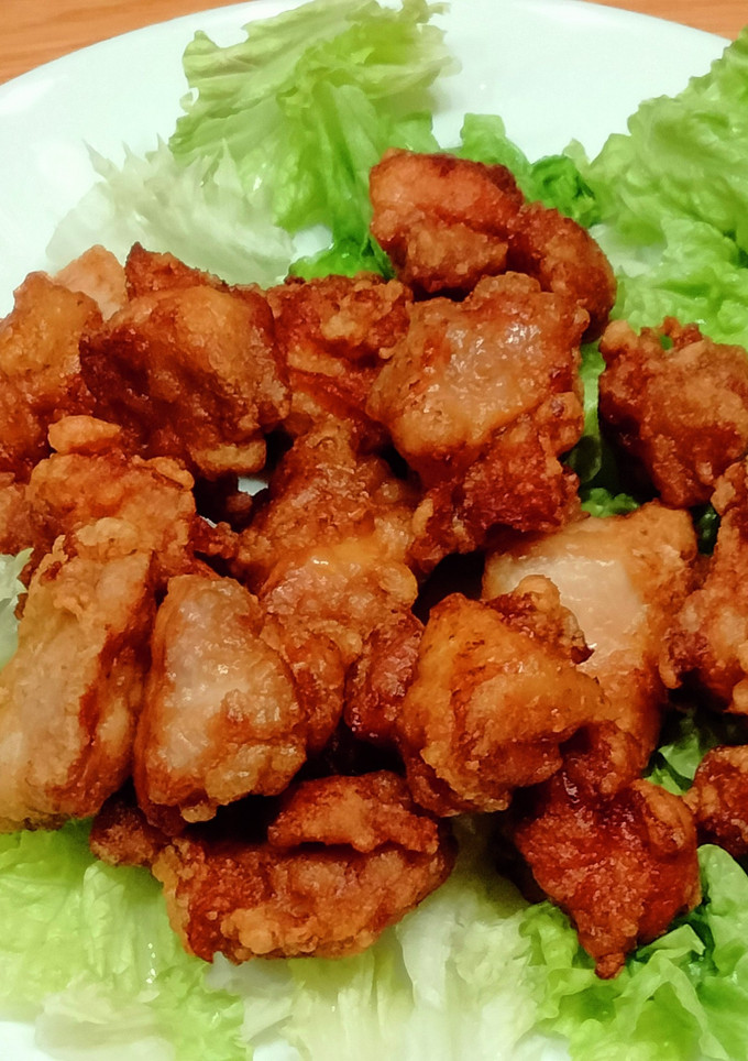 家族をもも肉と思わせた胸肉の唐揚げ-レシピのメイン写真