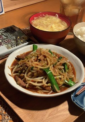 レバニラもやし炒め✨-レシピのメイン写真