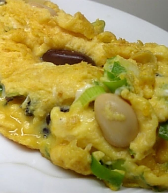豆入り和風オムレツ by ukapon 【クックパッド】 簡単おいしい