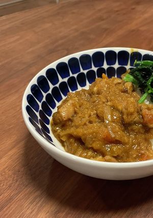 塩麹ポークトマトほぼ無水カレー-レシピのメイン写真