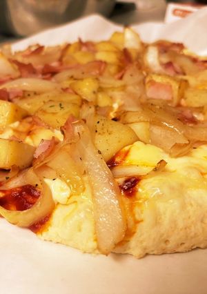 ホットケーキミックスdeお手軽ピザ!-レシピのメイン写真