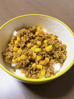 コーンカレーそぼろ-レシピのメイン写真