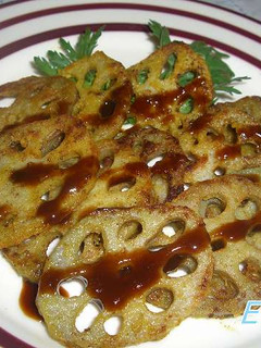 れんこんのカレー風味焼き-レシピのメイン写真