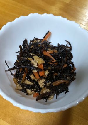 ひじき煮物-レシピのメイン写真