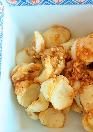 5分で作る薬膳料理　簡単ゆり根の胡麻和え-レシピのメイン写真