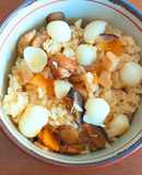 旨味がたっぷり！ゆり根の五目御飯