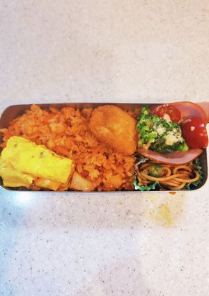高校生弁当覚え書き258ケチャップライス-レシピのメイン写真