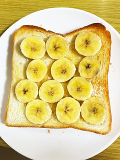 最高においしいバナナトースト-レシピのメイン写真