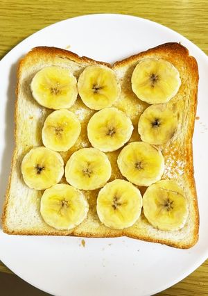 最高においしいバナナトースト-レシピのメイン写真