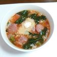 レンジでトマトリゾット風