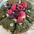 ドライフルーツとナッツの米粉ケーキ