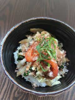 トマト炒め丼-レシピのメイン写真