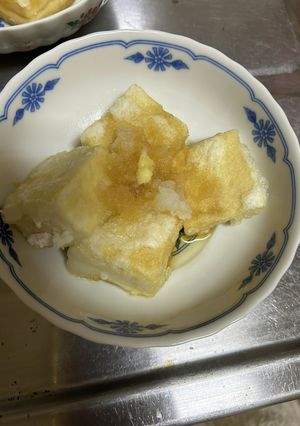 高野豆腐で揚げだし-レシピのメイン写真
