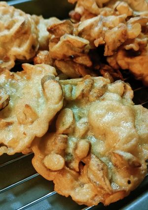 農家の食卓〜ごぼうとキクイモでかき揚げ〜-レシピのメイン写真