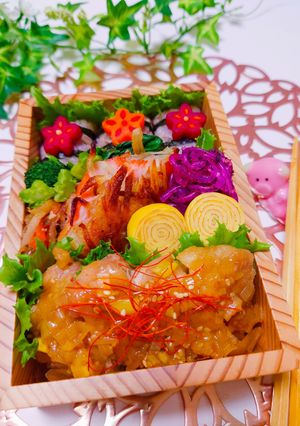 女子学生のお弁当（2024.1.17）-レシピのメイン写真
