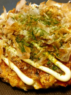 サバ缶を使ったモチモチお好み焼き-レシピのメイン写真