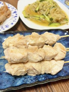 節約"鶏胸肉の焼き鳥"-レシピのメイン写真
