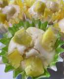 離乳食　親子で食べるさつまいも蒸しパン