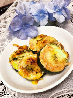 簡単★ズッキーニの明太チーズ焼き♪-レシピのメイン写真