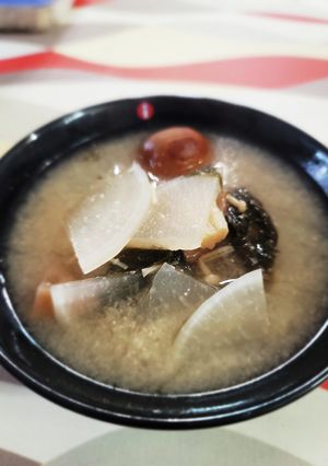 お味噌汁の残りでなんちゃって梅流し-レシピのメイン写真