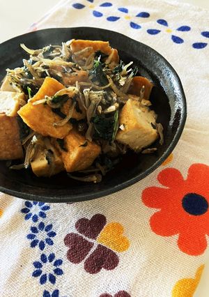 大葉の大量消費・ごま油炒め-レシピのメイン写真