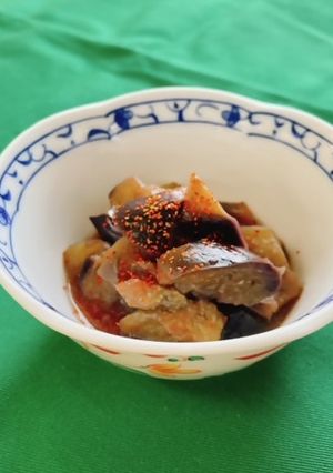 ナスのレンチン煮びたし風-レシピのメイン写真