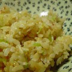 รูปของ 何もない時の、ねぎチャーハン♪