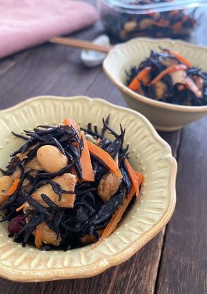 基本のひじき煮♪-レシピのメイン写真