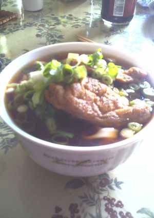 海外でもきつねうどん-レシピのメイン写真