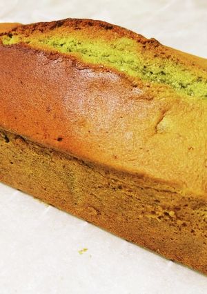 オレンジピール入！抹茶パウンドケーキ-レシピのメイン写真