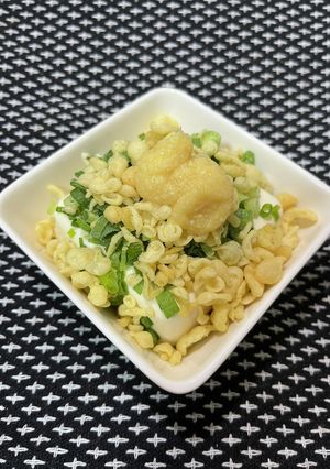 揚げ玉冷奴-レシピのメイン写真