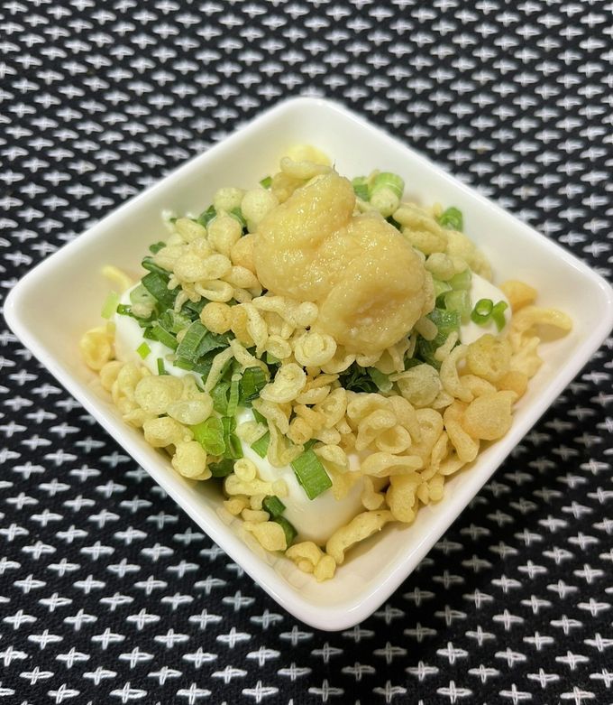 揚げ玉冷奴-レシピのメイン写真