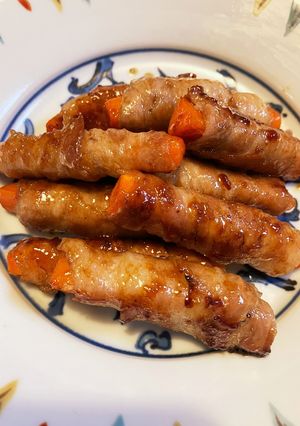 肉巻きにんじん-レシピのメイン写真
