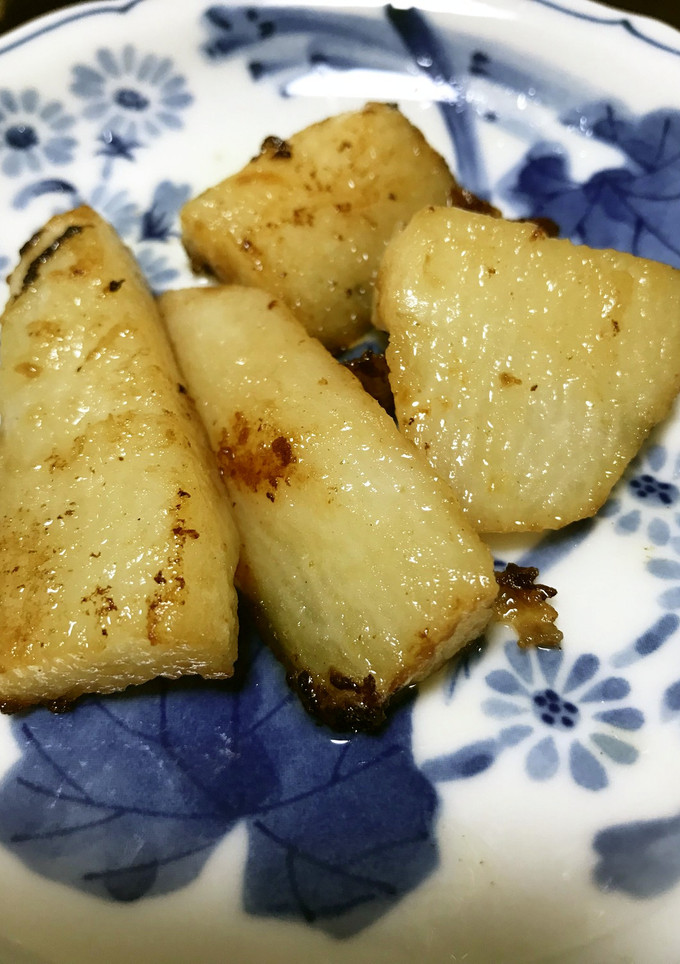 ほんのり塩気　バター醬油の長芋炒め-レシピのメイン写真