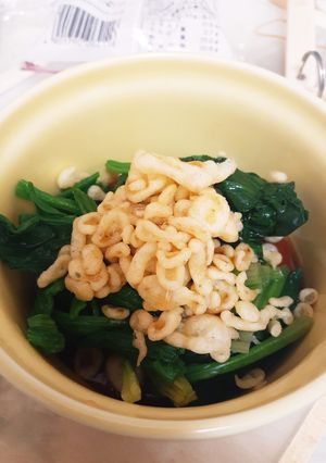 ほうれん草のたぬきおひたし-レシピのメイン写真