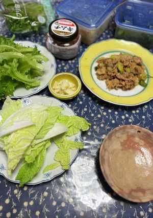 韓国風、豚肉の辛醤油炒め-レシピのメイン写真