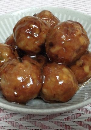 れんこん肉団子甘酢あん-レシピのメイン写真