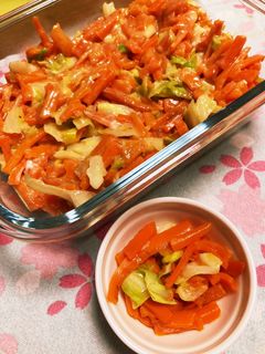 作り置き:人参キャベツのレモン炒め煮-レシピのメイン写真