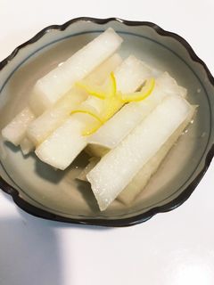 ゆず大根のパリパリお漬物-レシピのメイン写真
