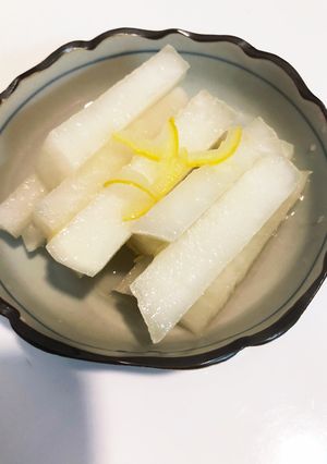 ゆず大根のパリパリお漬物-レシピのメイン写真