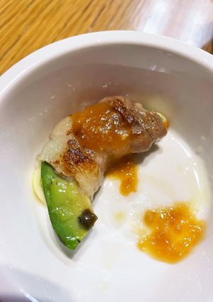 アボガド肉巻きチーズin味噌あんかけ-レシピのメイン写真