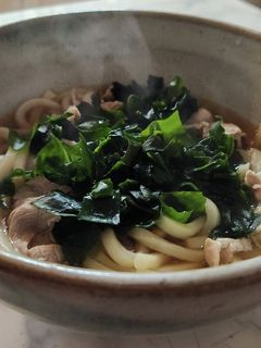 わかめうどん-レシピのメイン写真